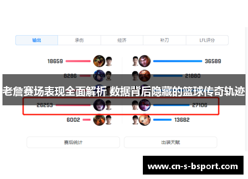 老詹赛场表现全面解析 数据背后隐藏的篮球传奇轨迹